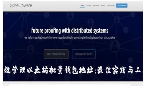 如何高效管理以太坊批量钱包地址：最佳实践与工具推荐